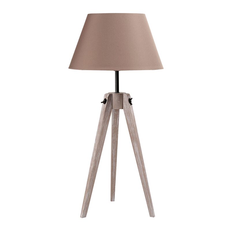 Lampe à poser ARCHI coloris taupe 65,5 x 30 cm