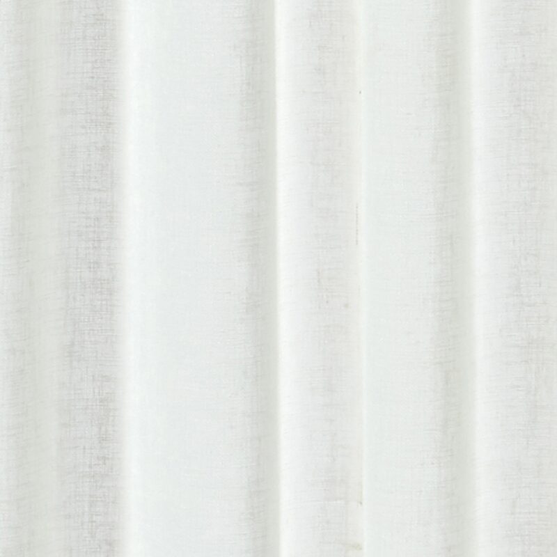 Voilage IRIBE coloris blanc 140 x 240 cm