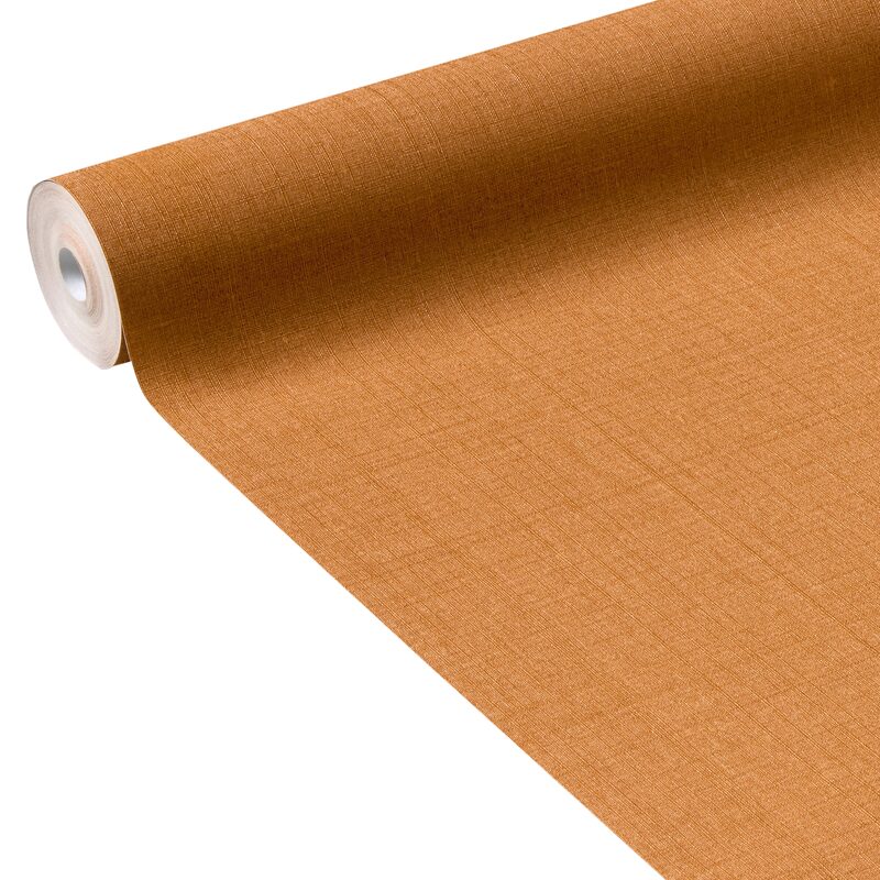 Papier peint intissé LAZY SHINE coloris cuivre