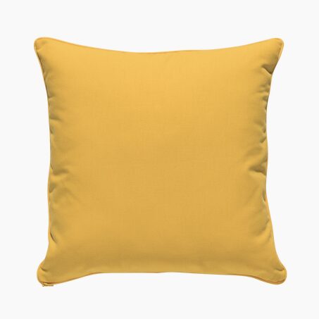 4MURS Coussin NINO coloris jaune curcuma 45 x 45 cm