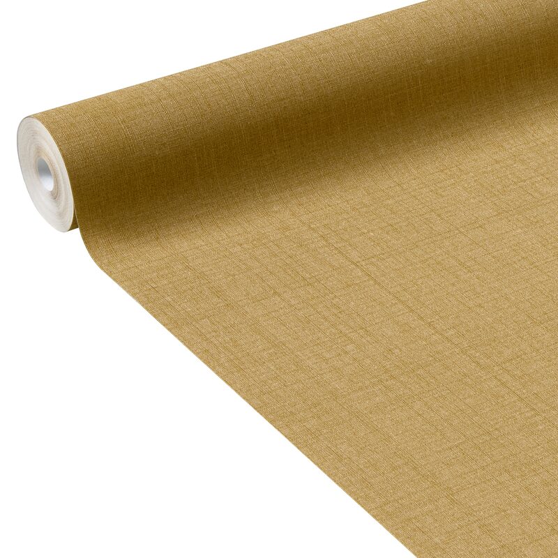 Papier peint intissé LAZY SHINE coloris doré