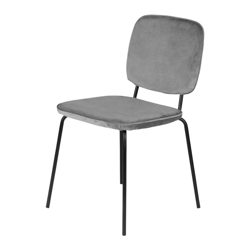 Chaise CLYDE coloris gris