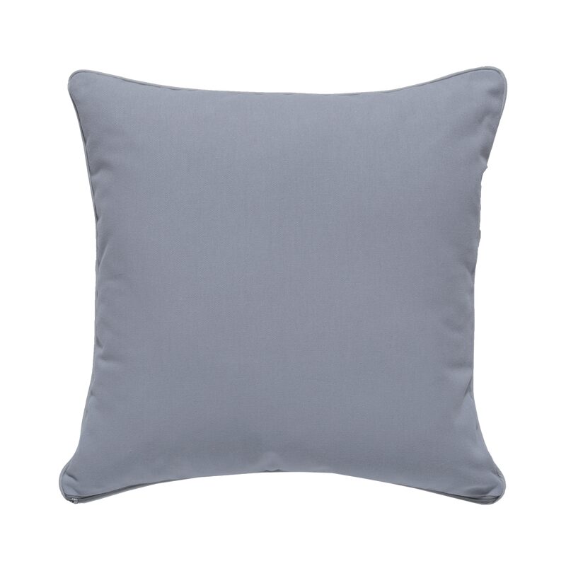 Coussin NINO coloris gris perle 45 x 45 cm