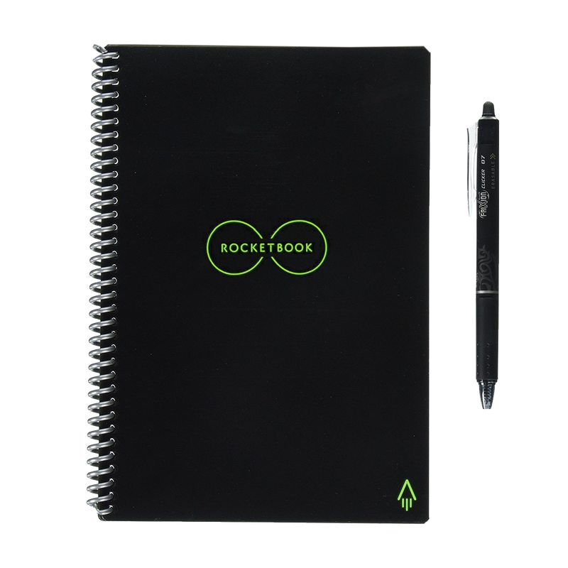 Notebook ROCKETBOOK LETTER coloris noir