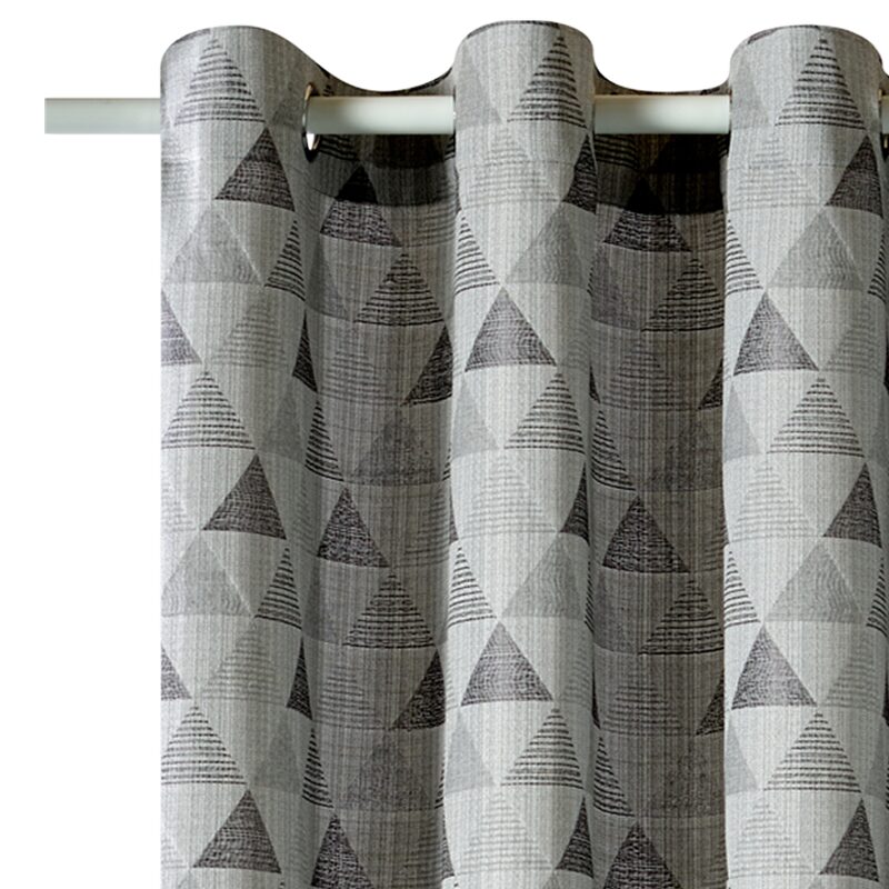 Rideau PYRAM coloris gris 140 x 260 cm