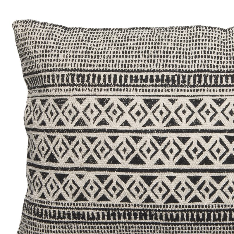 Coussin MARACA coloris noir 30 x 50 cm