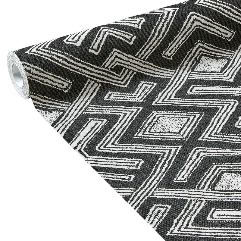 Papier peint intissé YAKAMA coloris noir
