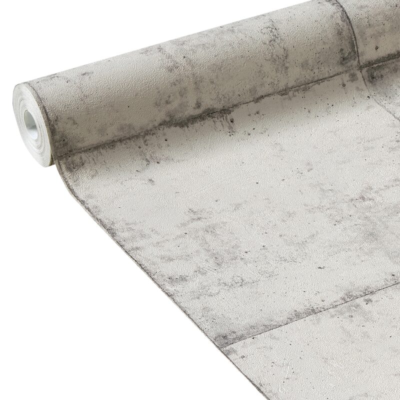 Papier peint intissé DUKE coloris gris perle