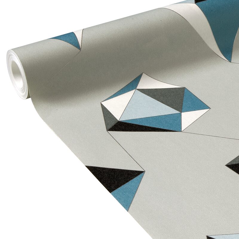 Papier peint intissé POLYPLAY coloris gris perle