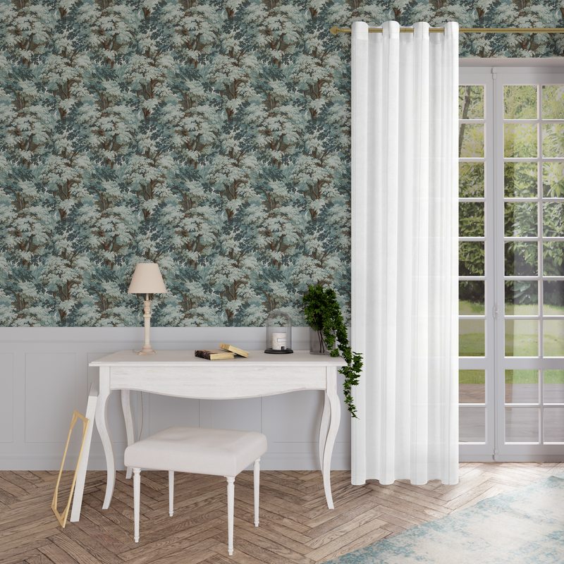Voilage MATILDA coloris gris 140 x 240 cm