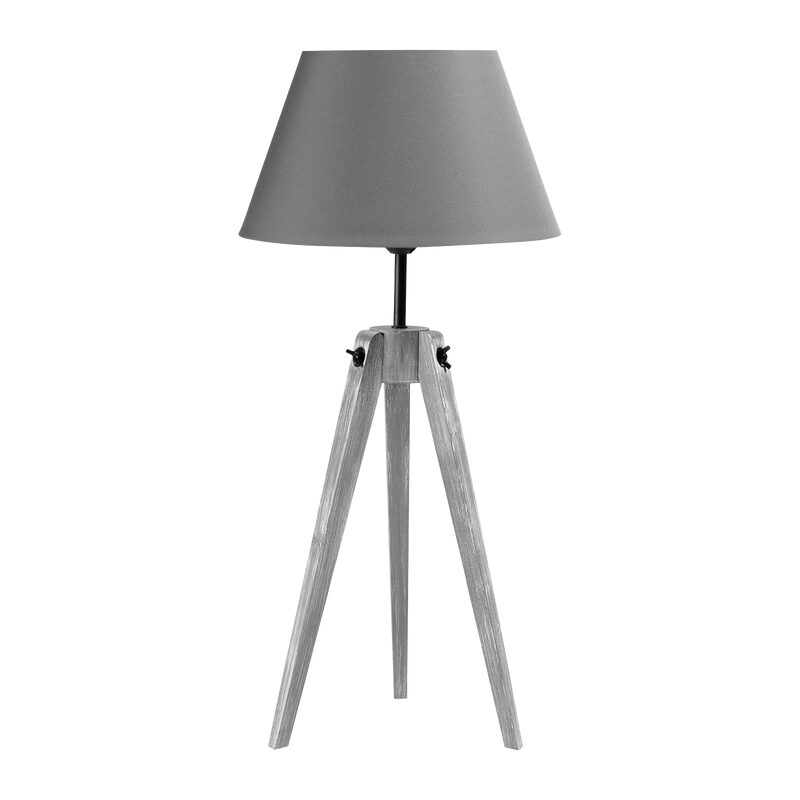 Lampe à poser ARCHI coloris gris 65,5 x 30 cm