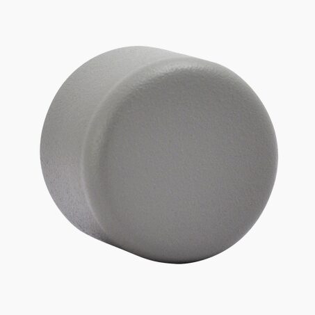 Embout VELOURS coloris gris grainé