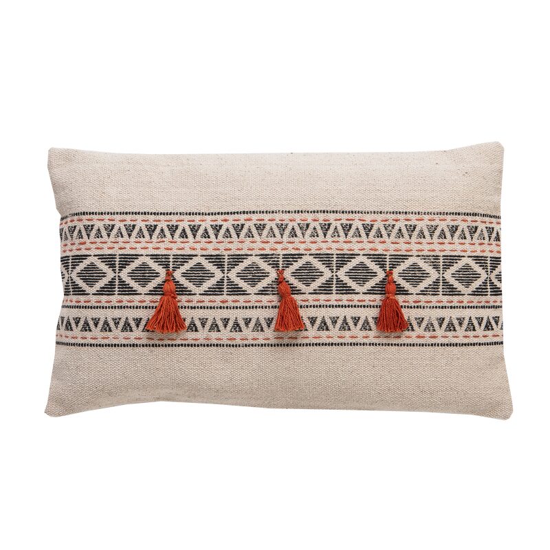 Coussin CARIAMANGA coloris multicolore 50 x 30 cm