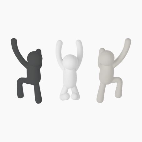 Umbra Patère BUDDY coloris gris