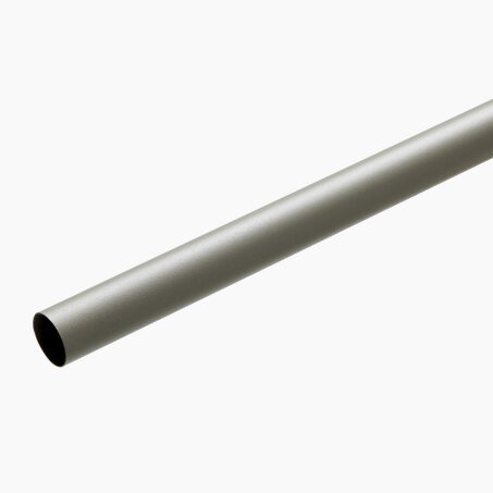 Barre à rideau VELOURS gris grainé 2,8 cm 150 cm