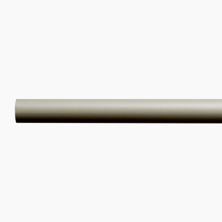 Barre à rideau VELOURS gris grainé 2,8 cm 250 cm