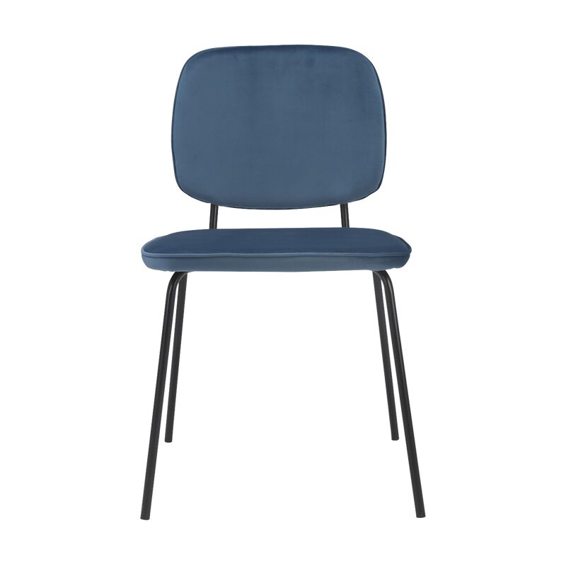 Chaise CLYDE coloris bleu