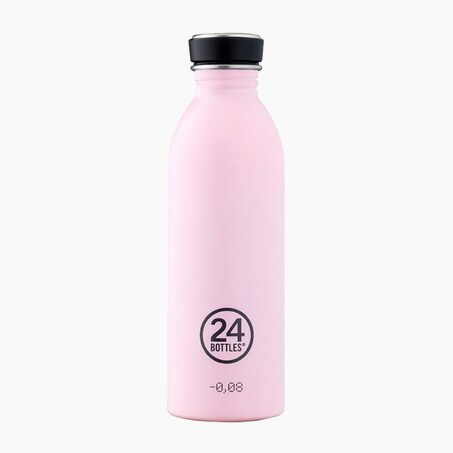 24 Bottles Gourde URBAN CANDY coloris rose