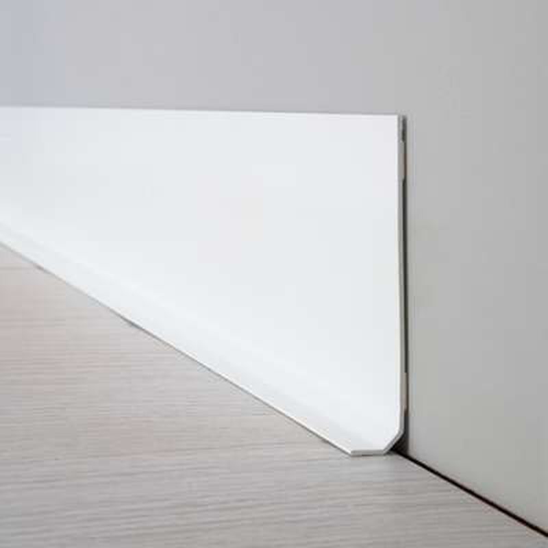 Plinthe déco UNI BLANC 2M coloris blanc