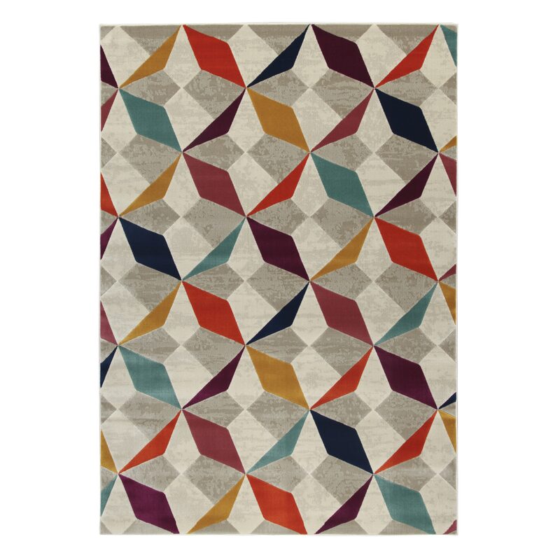 Tapis ADISS coloris multicolore 133 x 190 cm