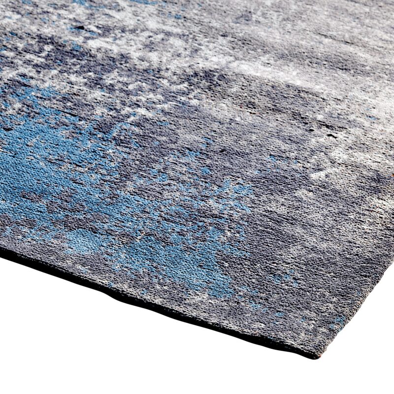 Tapis ARGENTELLA coloris bleu 140 x 200 cm