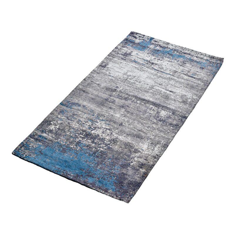 Tapis ARGENTELLA coloris bleu 140 x 200 cm