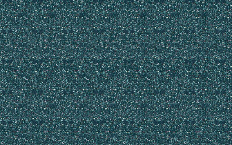 Papier peint intissé CORNELIA coloris bleu nuit