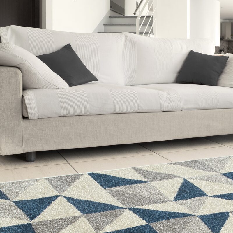 Tapis CASA coloris gris 120 x 170 cm
