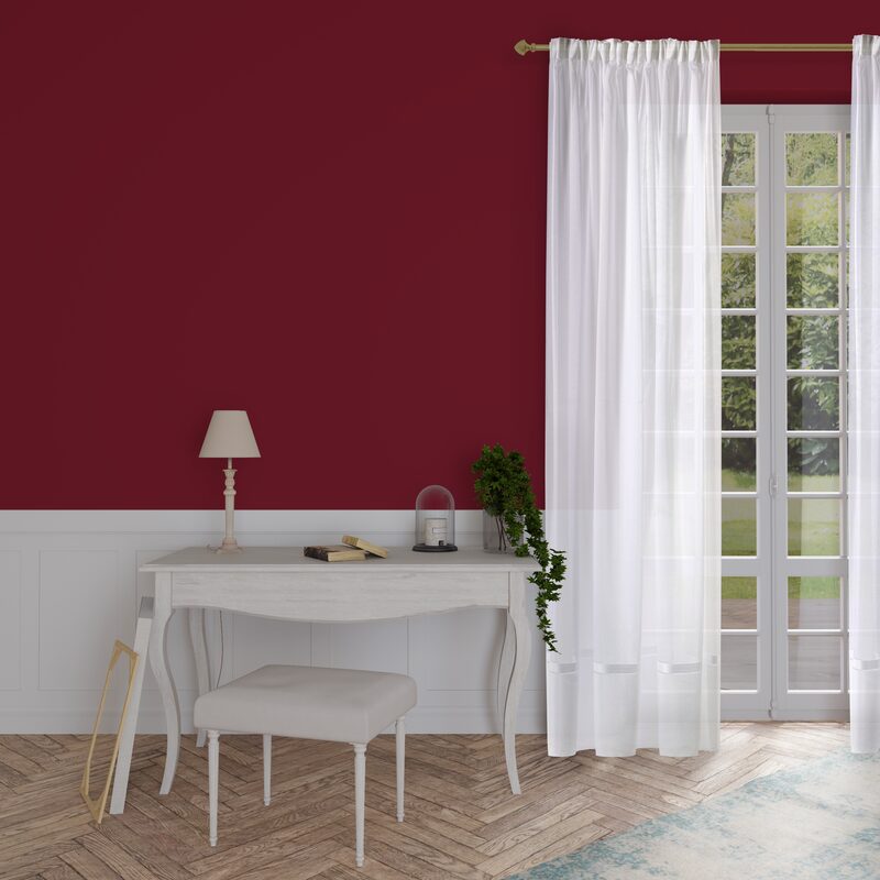 Voilage ADELE coloris blanc 180 x 240 cm