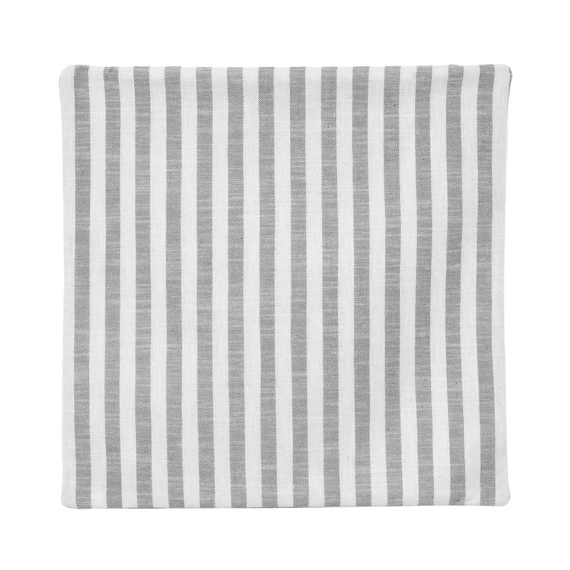 Housse de coussin RABANNE coloris gris 40 x 40 cm