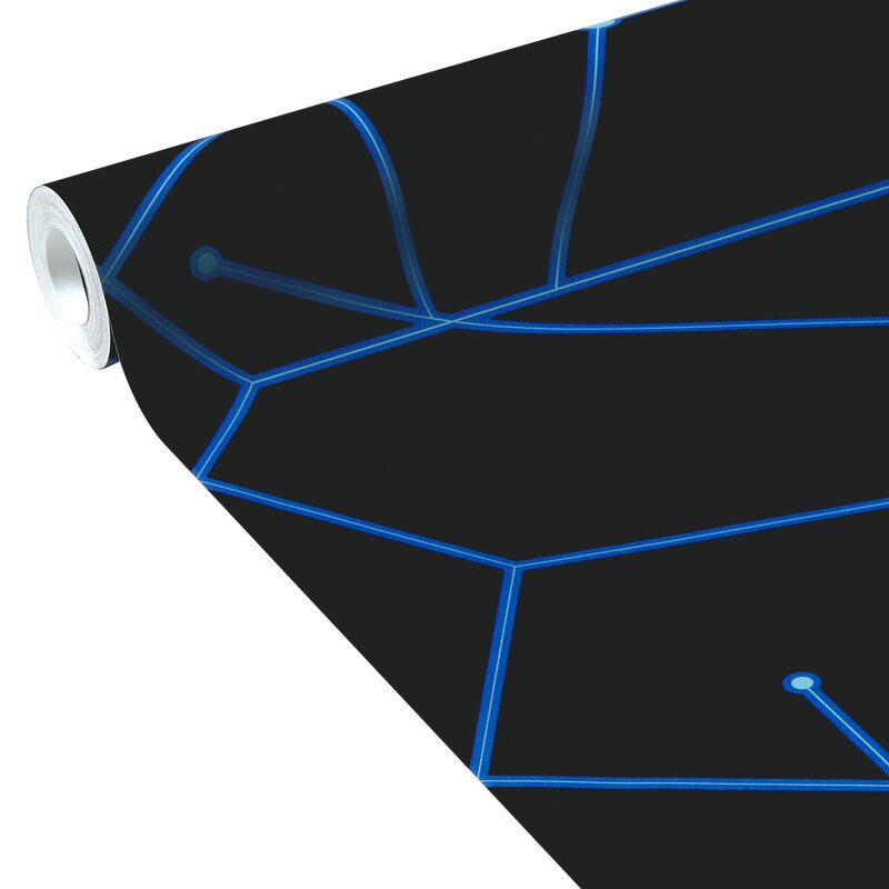 Papier peint intissé EPSILON coloris noir