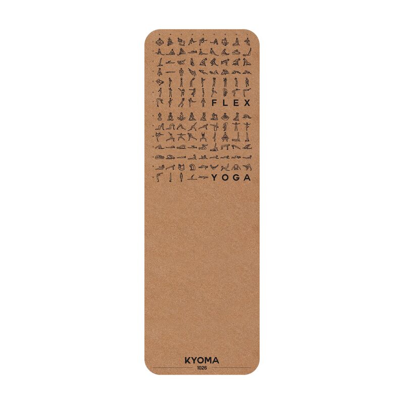 Tapis de Yoga KYOMA coloris brun