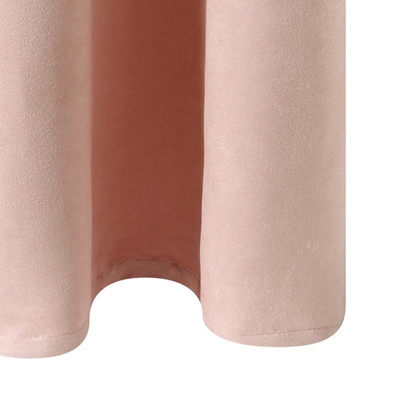 Rideau VELVET coloris blush 140 x 260 cm