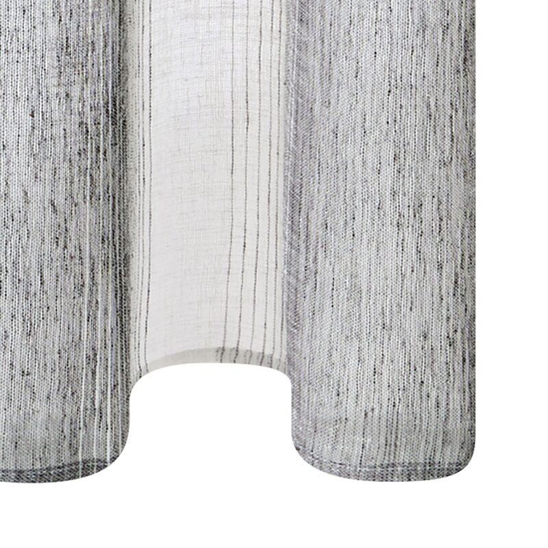 Voilage UTA coloris gris 140 x 240 cm