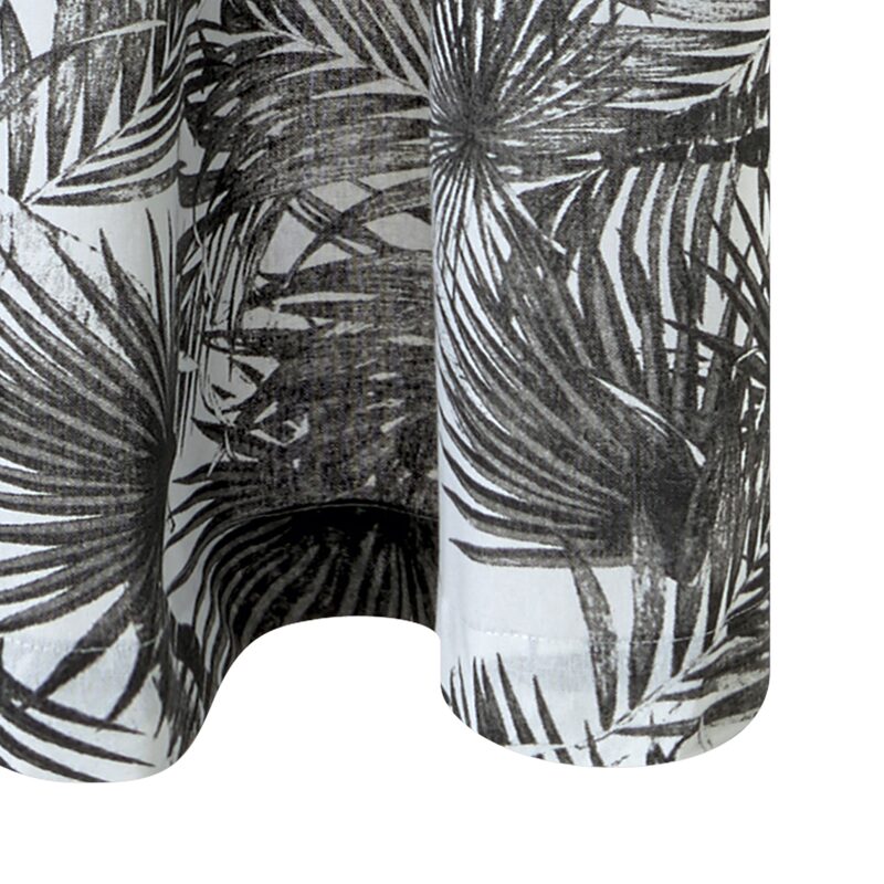 Rideau JUNGLE NIGHT coloris noir 140 x 260 cm