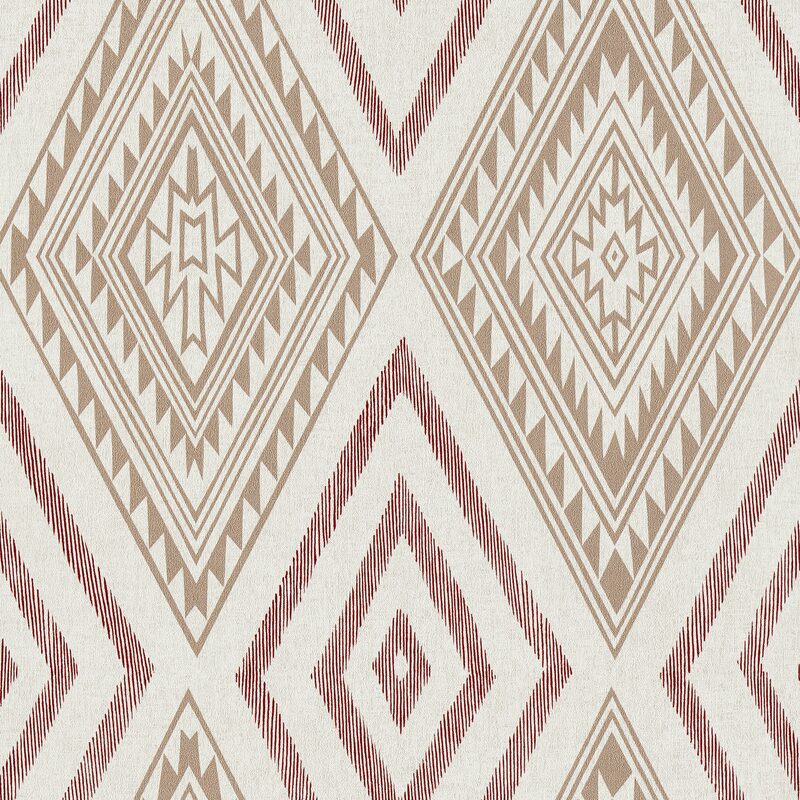 Papier peint intissé ZWARA coloris beige