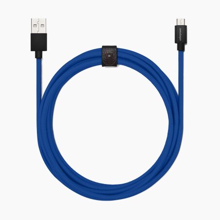 Usbepower Chargeur FAB XXL MICRO USB X bleu