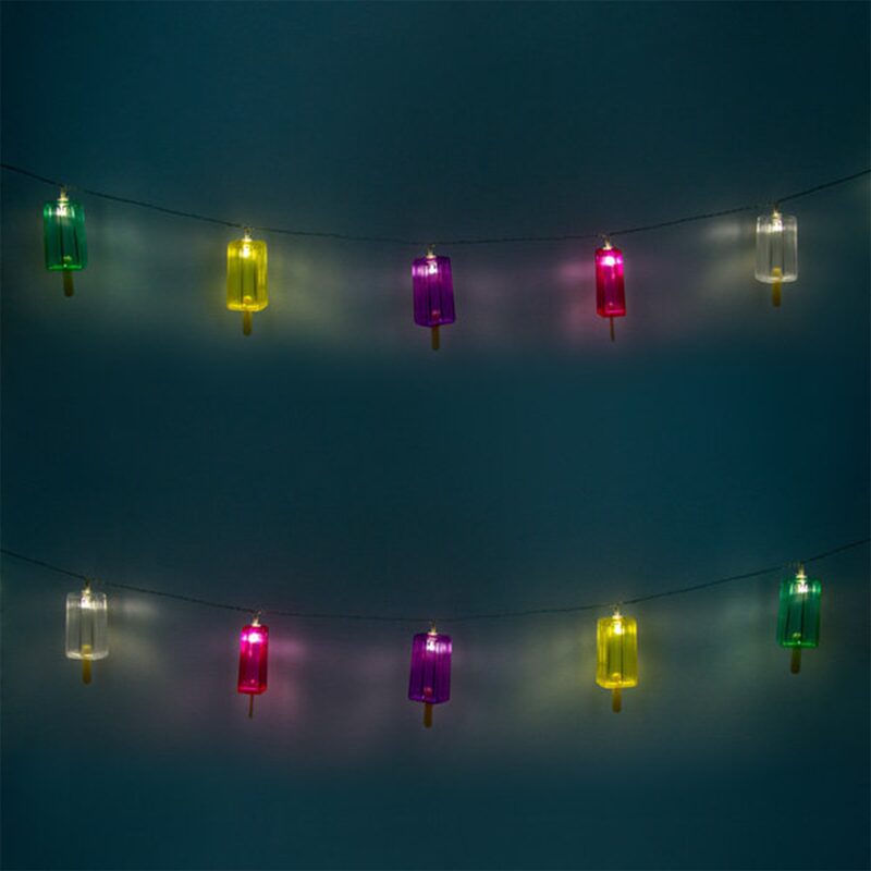 Objet lumineux LOLLILIGHT coloris multicolore 27 x 22 cm
