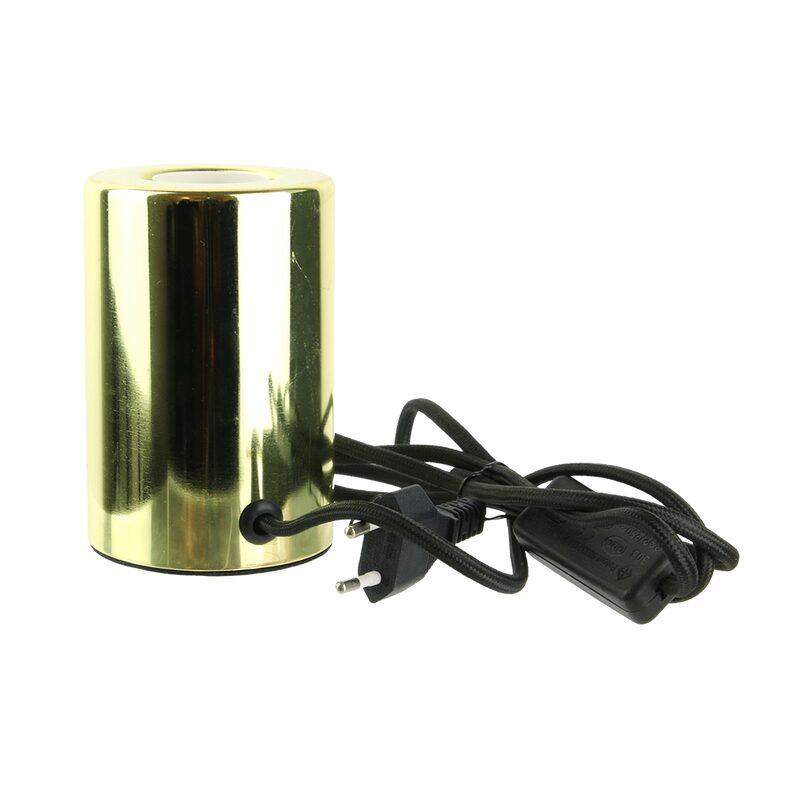 Lampe à poser LITO coloris or  13 x 8 cm