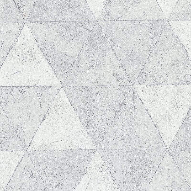 Papier peint intissé MILO coloris gris béton