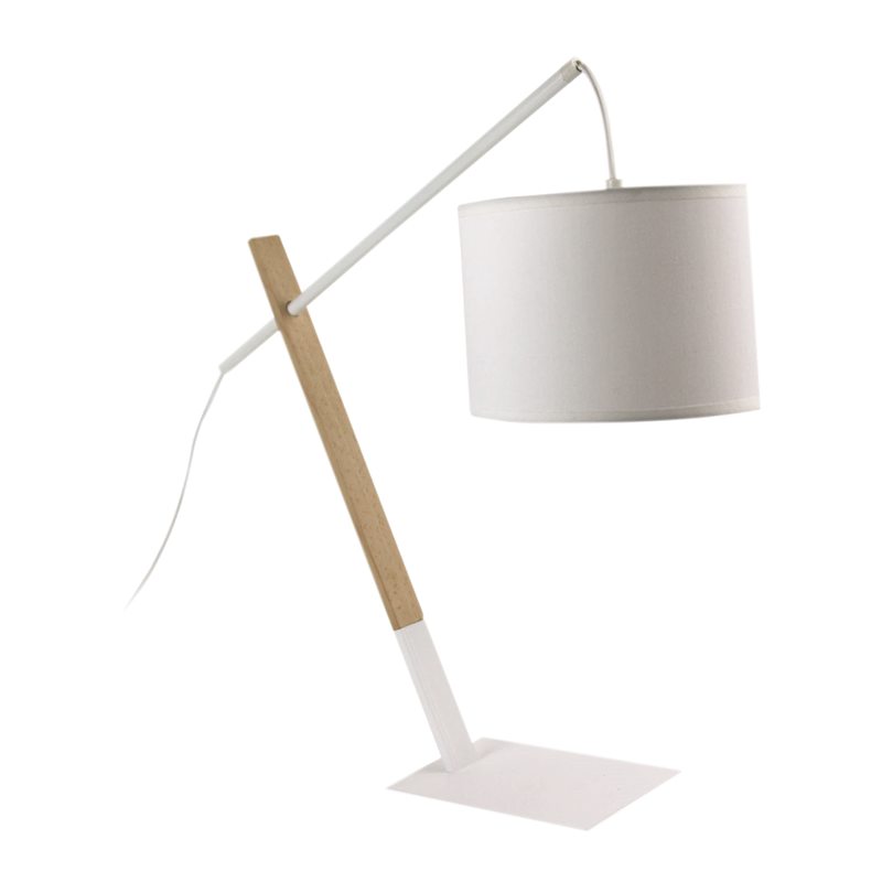 Lampe à poser FYNEL coloris blanc 45,3 x 20,5 cm