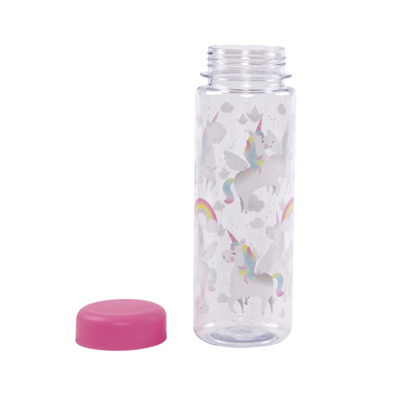Gourde RAINBOW UNICORN coloris transparent