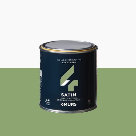 Saphyr Peinture Finition Peinture aloe vera Satiné 0,5 L
