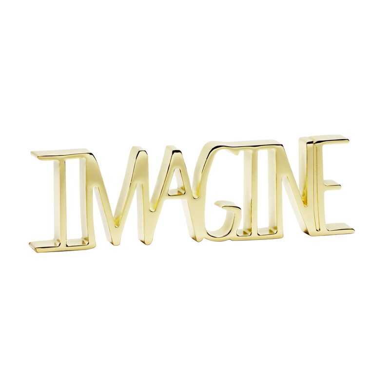 Figurine IMAGINE coloris or