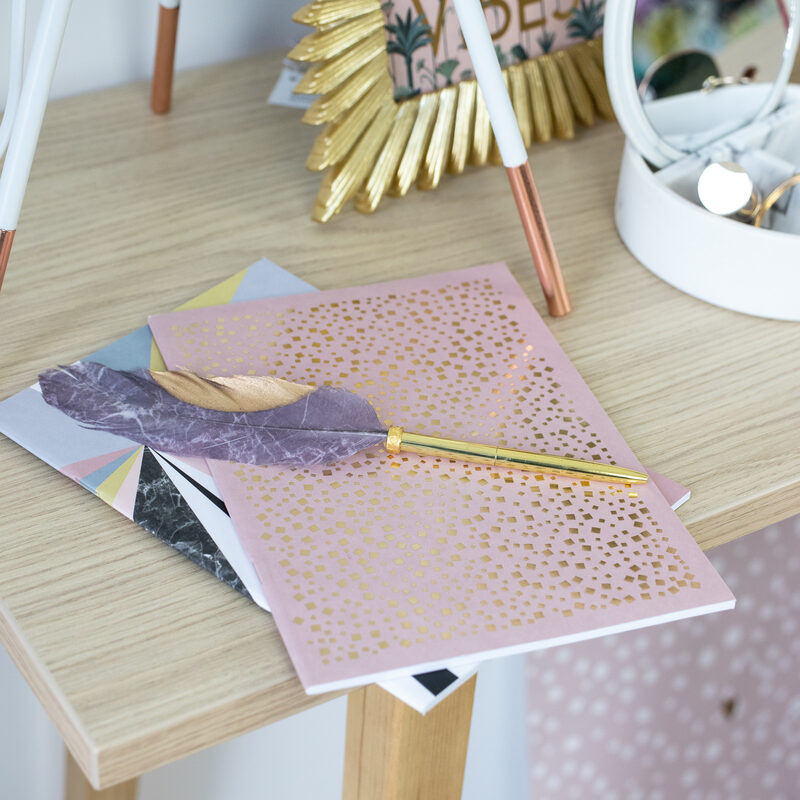Carnet AURELIA x2 coloris rose
