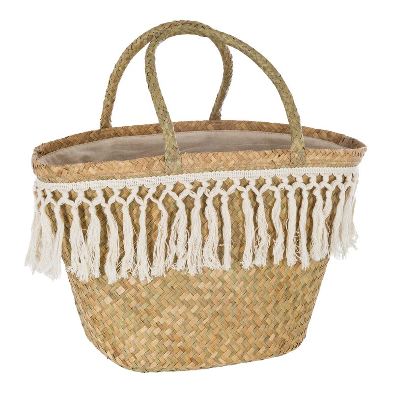 Sac shopping ZELIE coloris beige