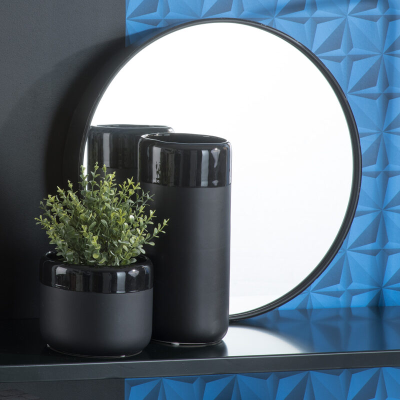 Vase MATIUS coloris noir