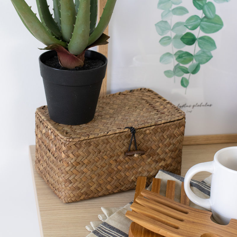 Panier LANTA coloris beige