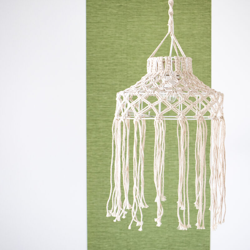 Abat-jour SOLARE coloris beige 30 x 40 cm