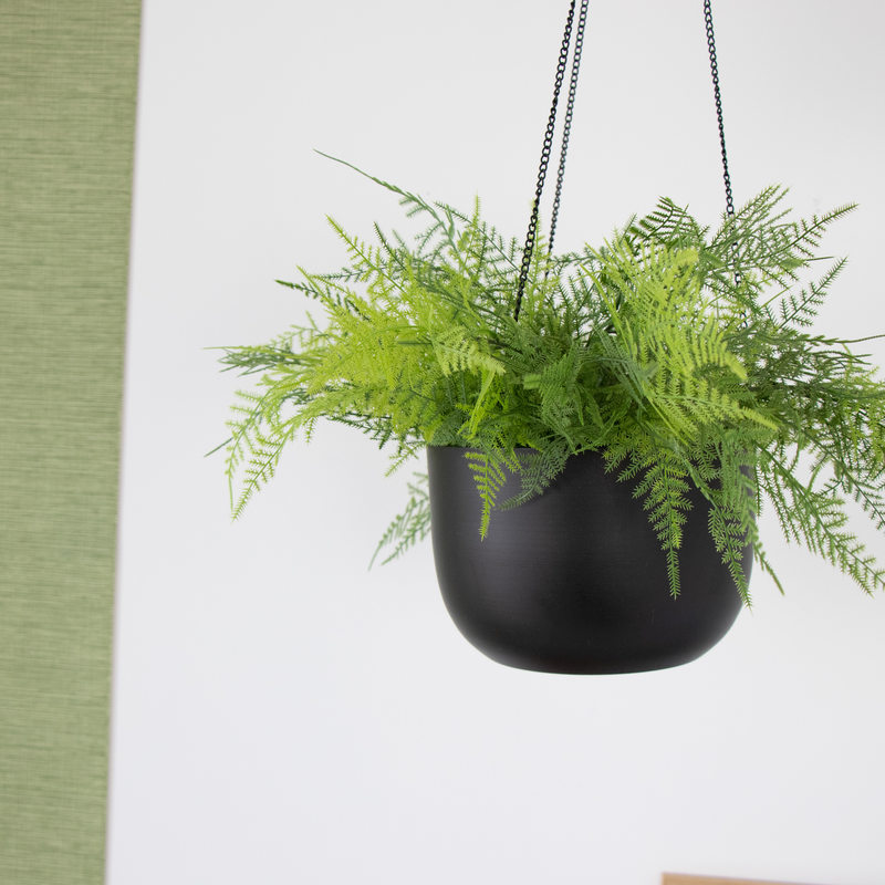 Cache-pot BLACK POT coloris noir